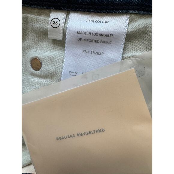 New ~ GIRLFRIEND COLLECTIVE ~Women's Jaden Low Rise Boyfriend Short Size 26 - Picture 11 of 15